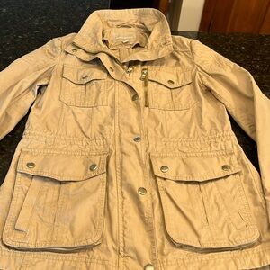 BR tan light weight spring jacket